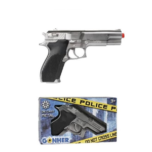 تفنگ اسباب بازی از برند گانهر Gonher طراحی بسیار زیبایی دارد و ساخت آن به روش ریخته گری تحت فشار دایکست (DIE-CAST) می باشد و استحکام زیادی دارد و شباهت این اسباب بازی‌ها به نمونه‌های واقعی به قدری زیاد است که می‌توان گفت تنها وجه تمایزشان درپوش پلاستیکی قرمز رنگ قرار داده شده در لوله تفنگ است و نه تنها برای کودکان جذاب اند بلکه توجه بزرگسالان و کلکسیون داران را نیز به خود جلب کرده‌اند. با کیفیت ترین مدل‌های اسباب بازی پسرانه جدید و اسباب بازی دخترانه جدید با بهترین قیمت در فروشگاه اسباب بازی "بازی موز".